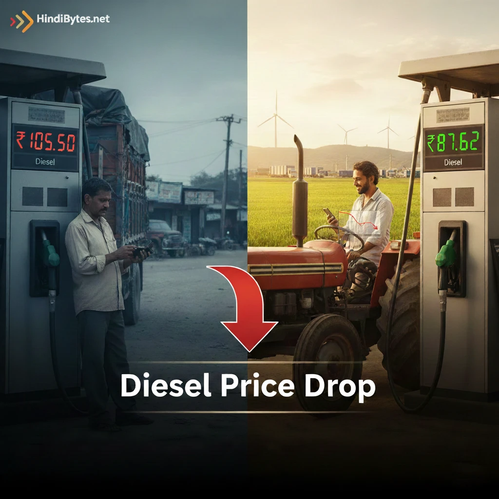 Diesel Price Drop: 2025 में डीजल की कीमतों में भारी गिरावट – आम जनता के लिए बड़ी राहत और अर्थव्यवस्था पर असर Diesel Price Drop: 2025 में डीजल की कीमतों में भारी गिरावट – आम जनता के लिए बड़ी राहत और अर्थव्यवस्था पर असर