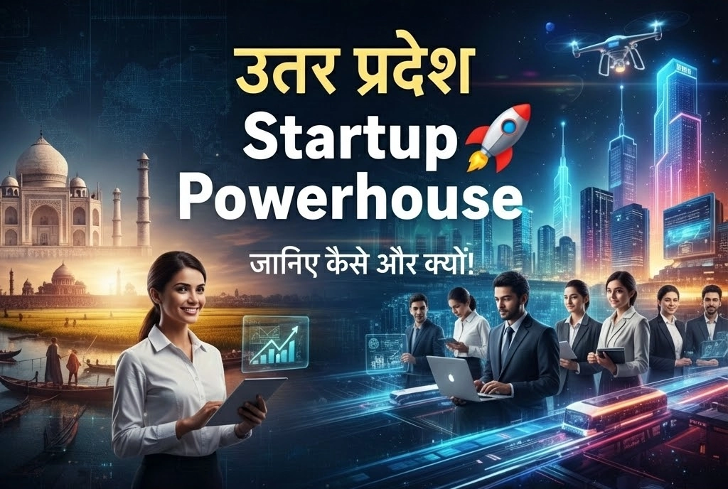 Uttar Pradesh Startup Powerhouse Growth 2025 Uttar Pradesh emerging as a startup powerhouse with 18,500 startups and strong women-led entrepreneurship
