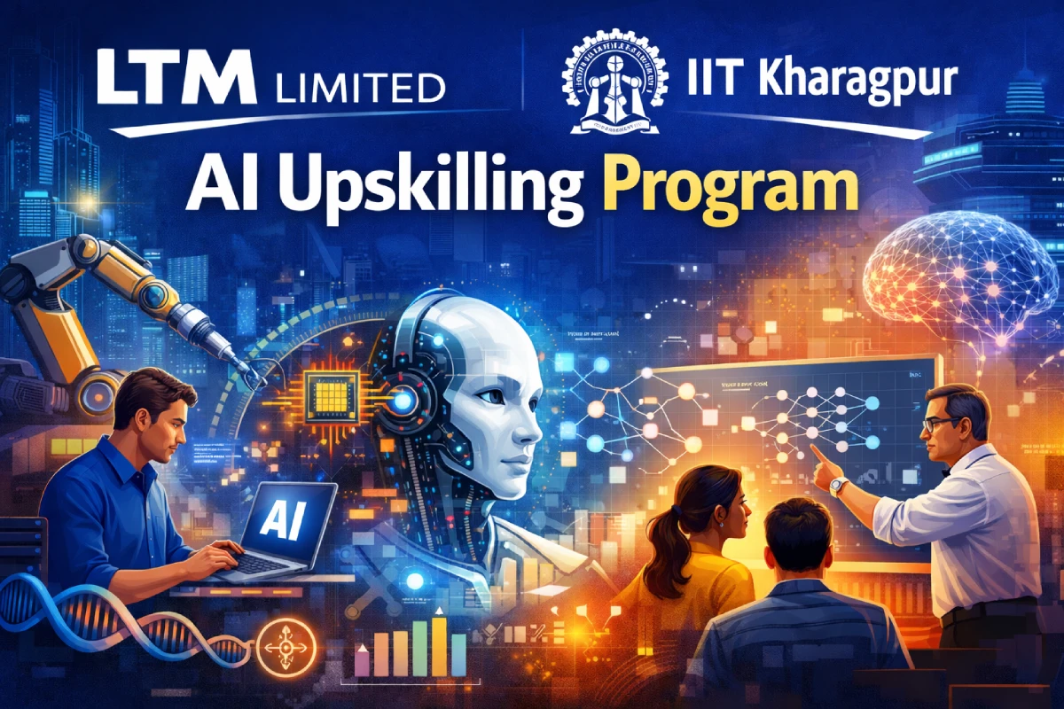 LTM Limited and IIT Kharagpur partnership for AI upskilling program including Generative AI and Machine Learning training